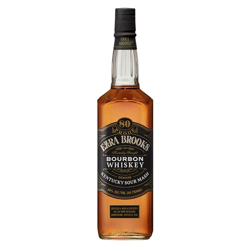 EZRA BROOKS WHITE LABEL BOURBON WHISKY 750ML @ St. Albert [1019375] 750 ml