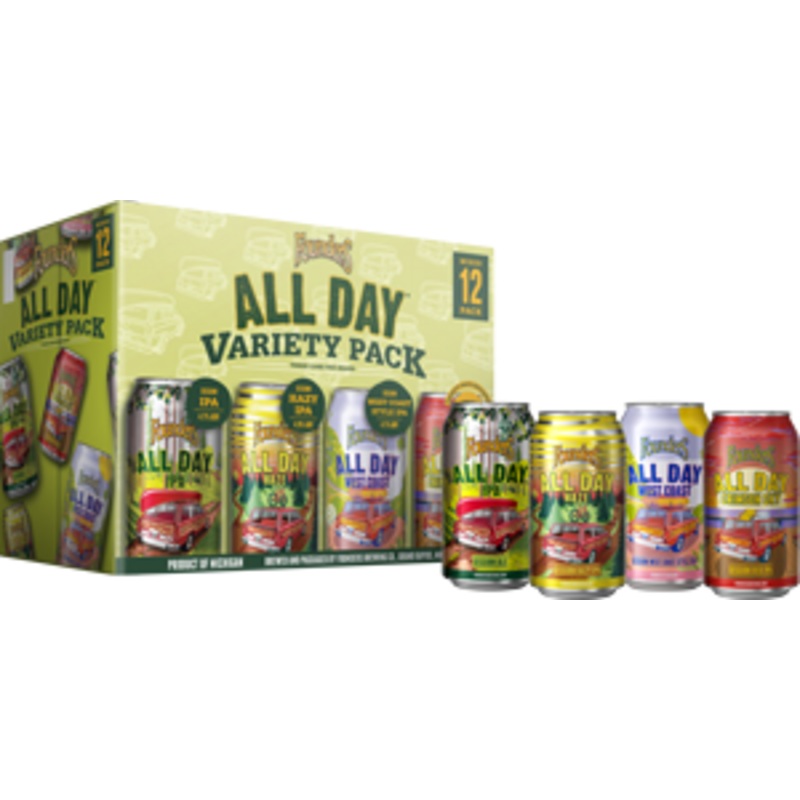 Founders All Day Variety Pack 24 - 12oz Cans, 12 Pack