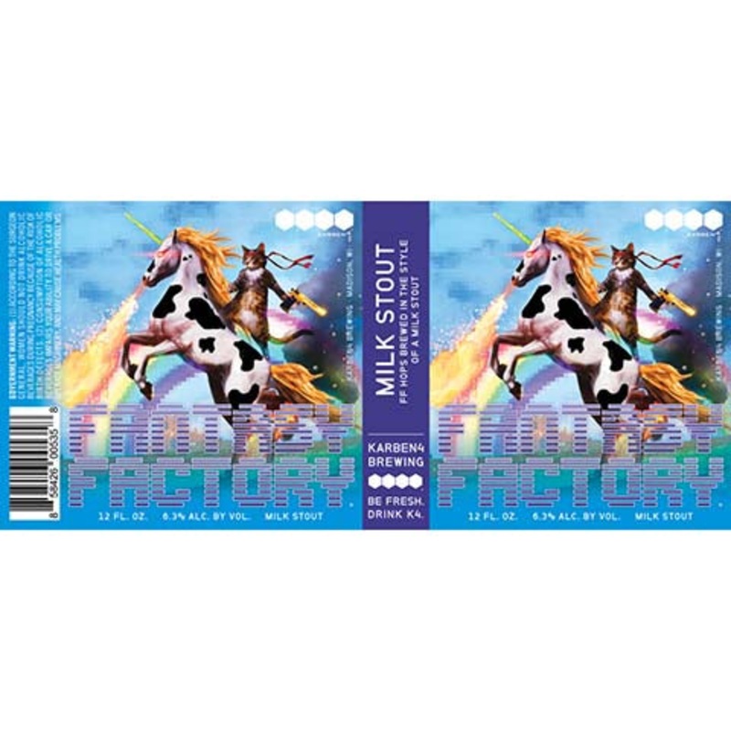 Karben4 Fantasy Factory Milk Stout 16OZ SINGLE CAN