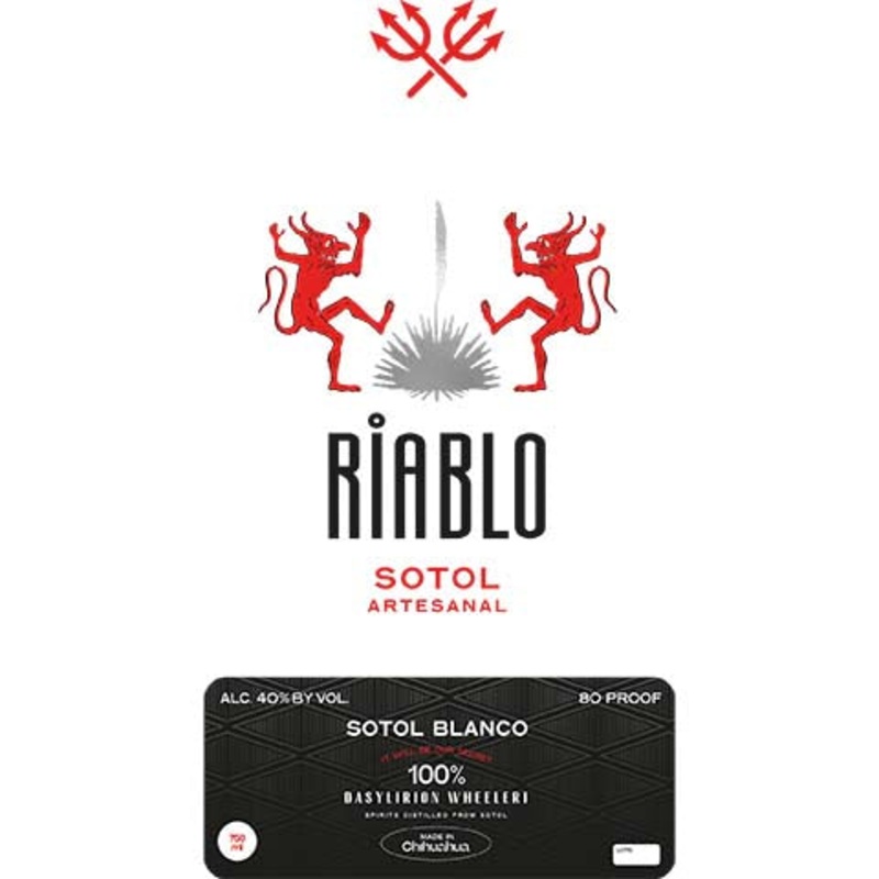 Riablo Sotol Blanco 750ML BTL