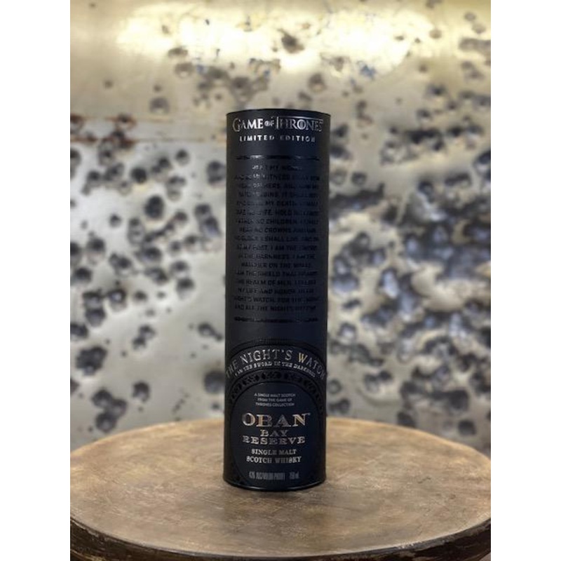 Scotch Game Of Thrones Oban Knights Watch