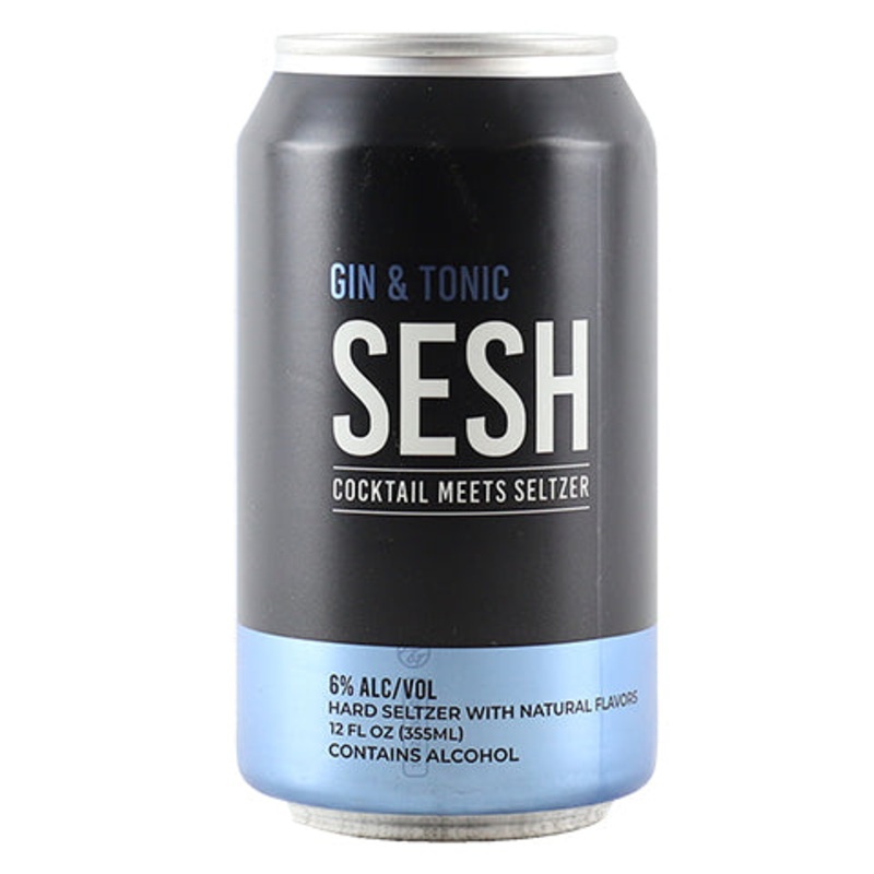Sesh Gin & Tonic Hard Seltzer 12OZ SINGLE CAN