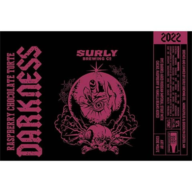 Surly Raspberry Chocolate Torte Imperial Stout 2022 16OZ SINGLE CAN