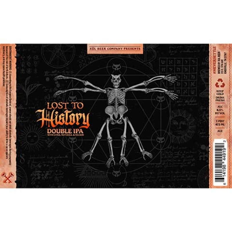 Xul Lost To History DIPA 16OZ SINGLE CAN