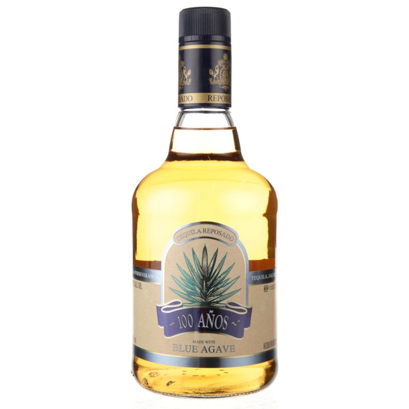 100 ANOS TEQUILA REPOSADO MADE WITH BLUE AGAVE 80 750ML 750ML