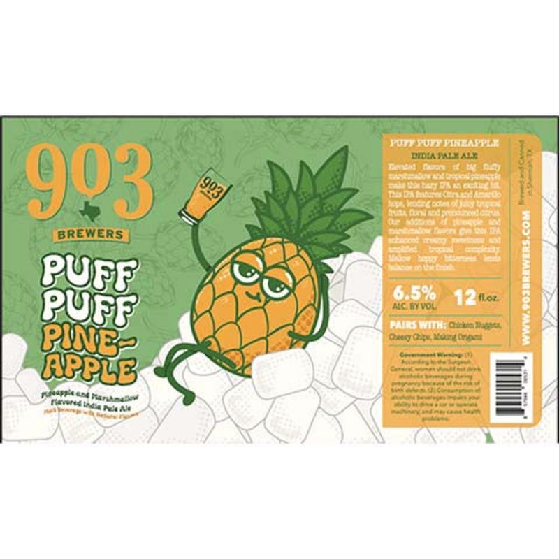 903 Puff Puff Pineapple IPA 12OZ SINGLE CAN