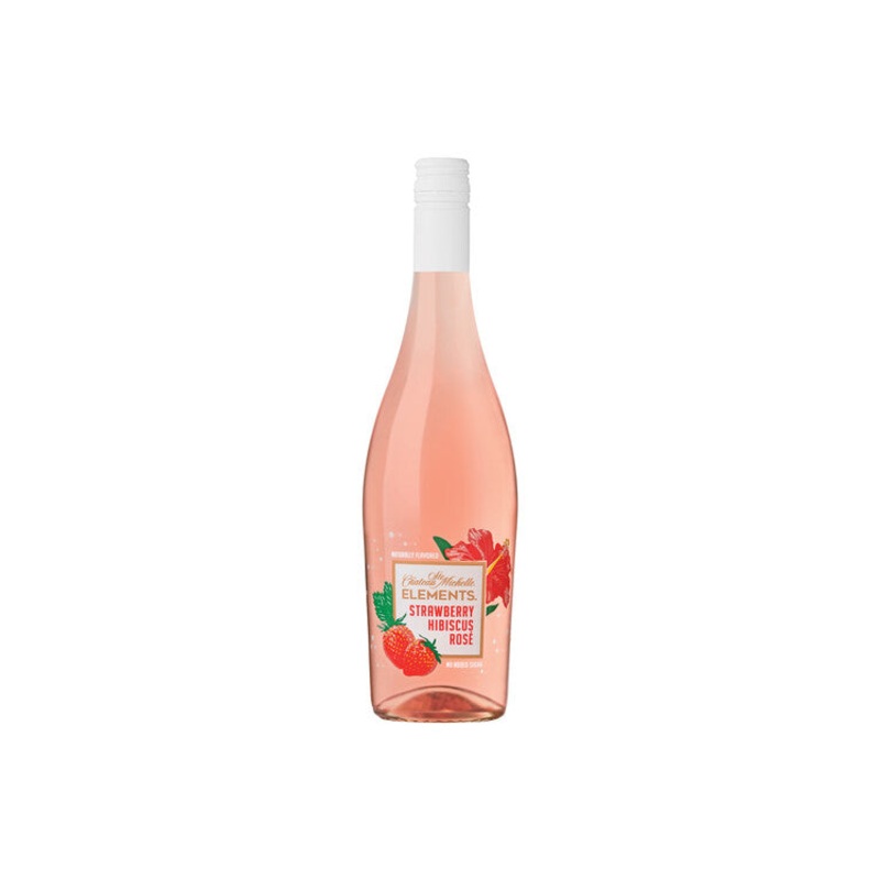 CHATEAU STE. MICHELLE ELEMENTS STRAWBERRY HIBISCUS ROSE WINE 750ML 750ML