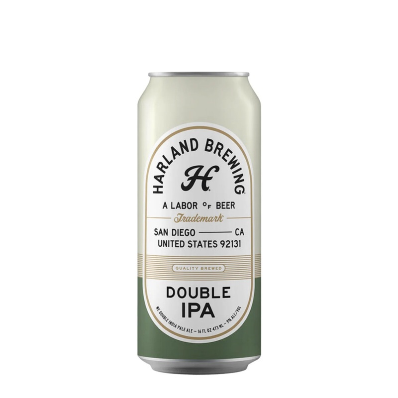 Harland Brewing Co. H Double IPA 19.2 fl oz Single Can