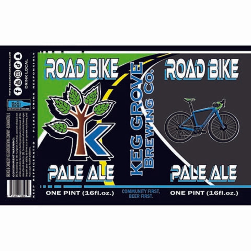 Keg Grove Road Bike Pale Ale 16OZ SINGLE CAN