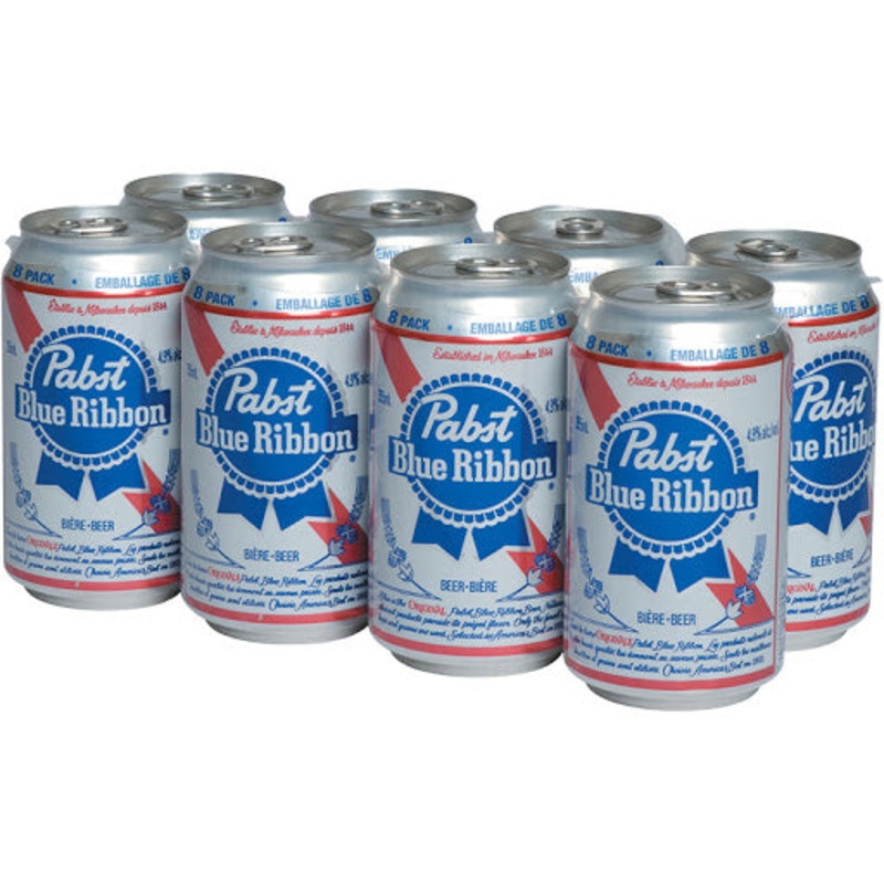 PABST BLUE RIBBON 8-PACK 355ML