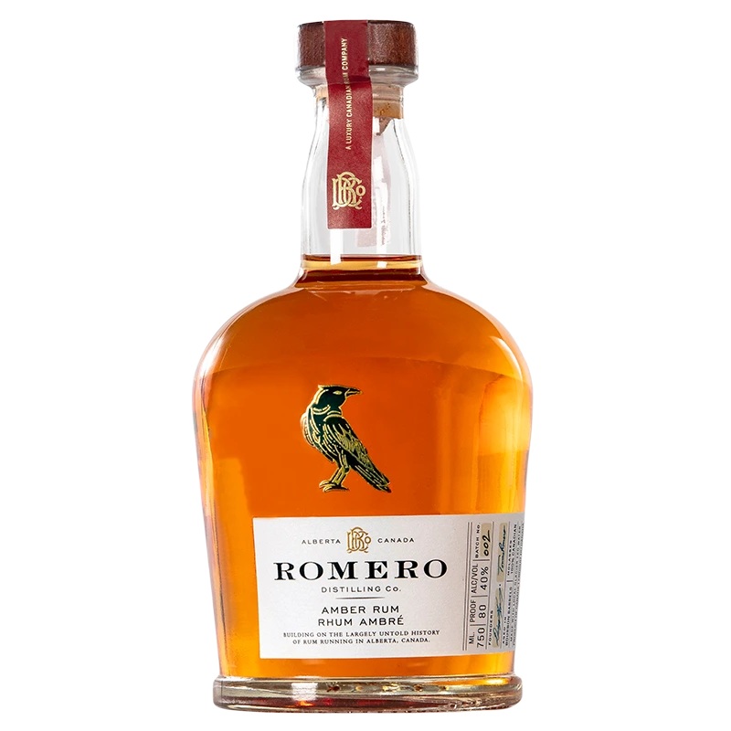 ROMERO AMBER RUM 750ML @ Emerald Hills [1028613] 750 ml