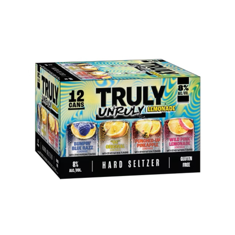 Truly Unruly Lemonade Hard Seltzer 12pk 12 fl oz