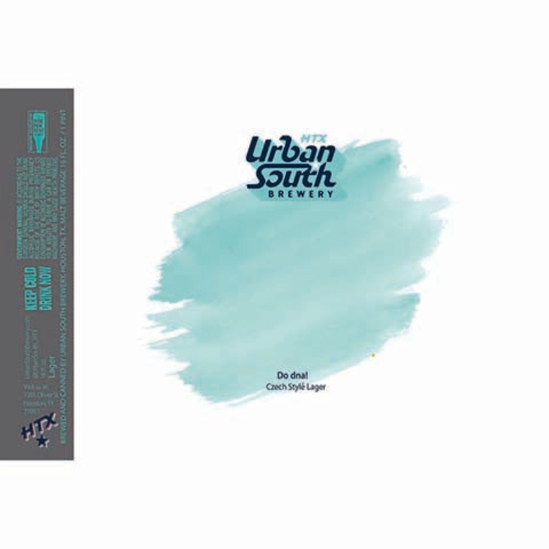 Urban South HTX Do dna Czech Lager 16OZ SINGLE CAN