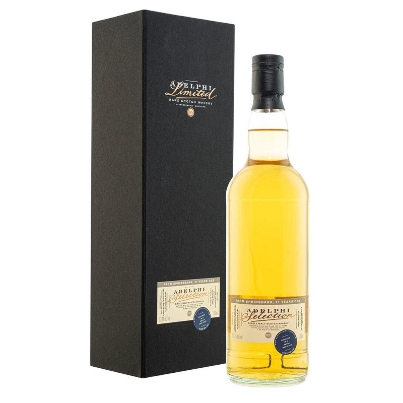 Adelphi Selection 'Springbank' 21 Year Old 1999 Single Malt Scotch Whisky 700ML BTL