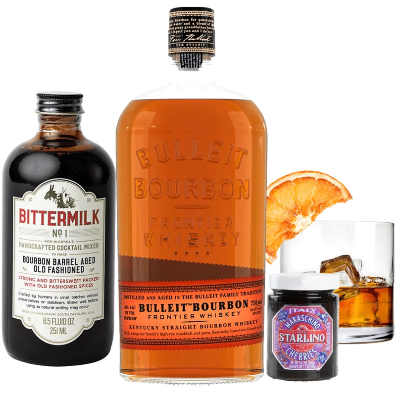 Bulleit Old Fashioned Gift Basket Cheers to You