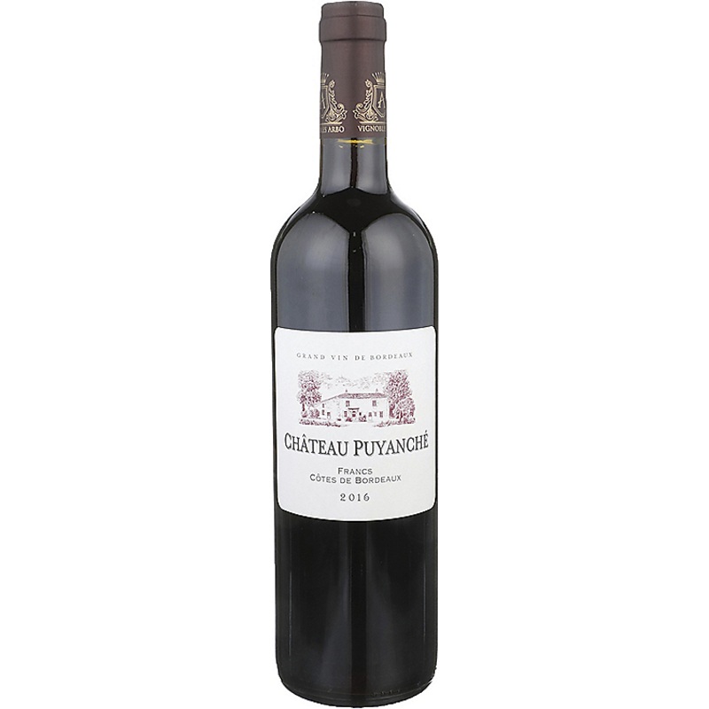 CHATEAU PUYANCHE FRANCS COTES DE BORDEAUX SELECTION 2016 750ML 750ML