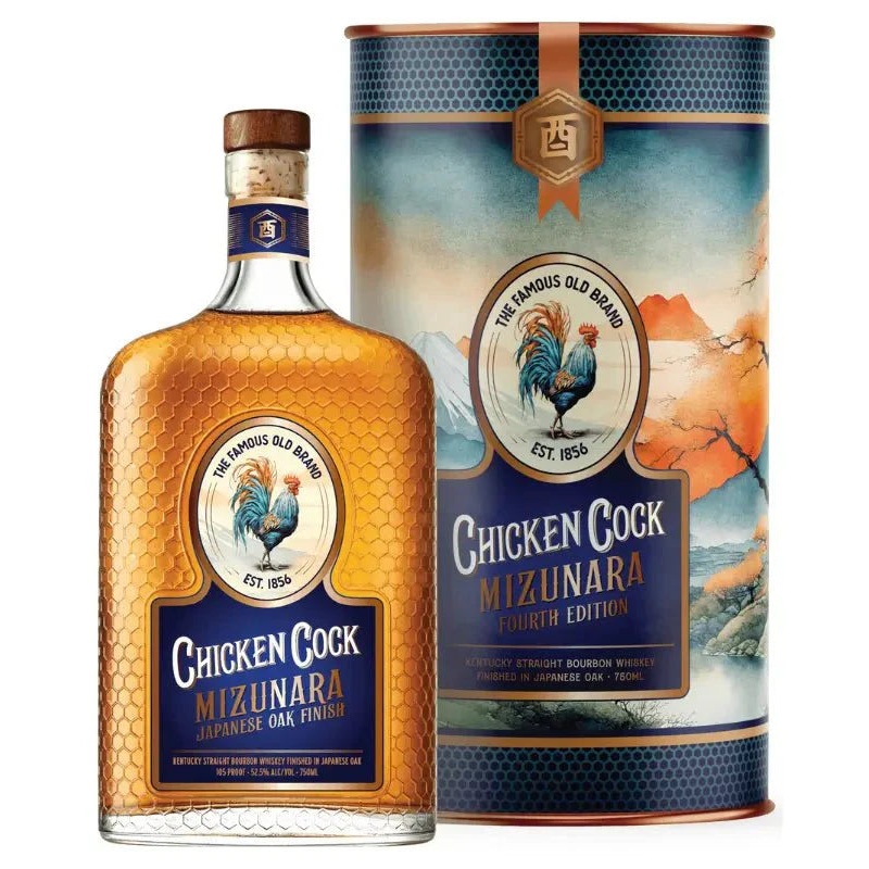 Chicken Cock Mizunara Japanese Oak Finish Bourbon 750mL
