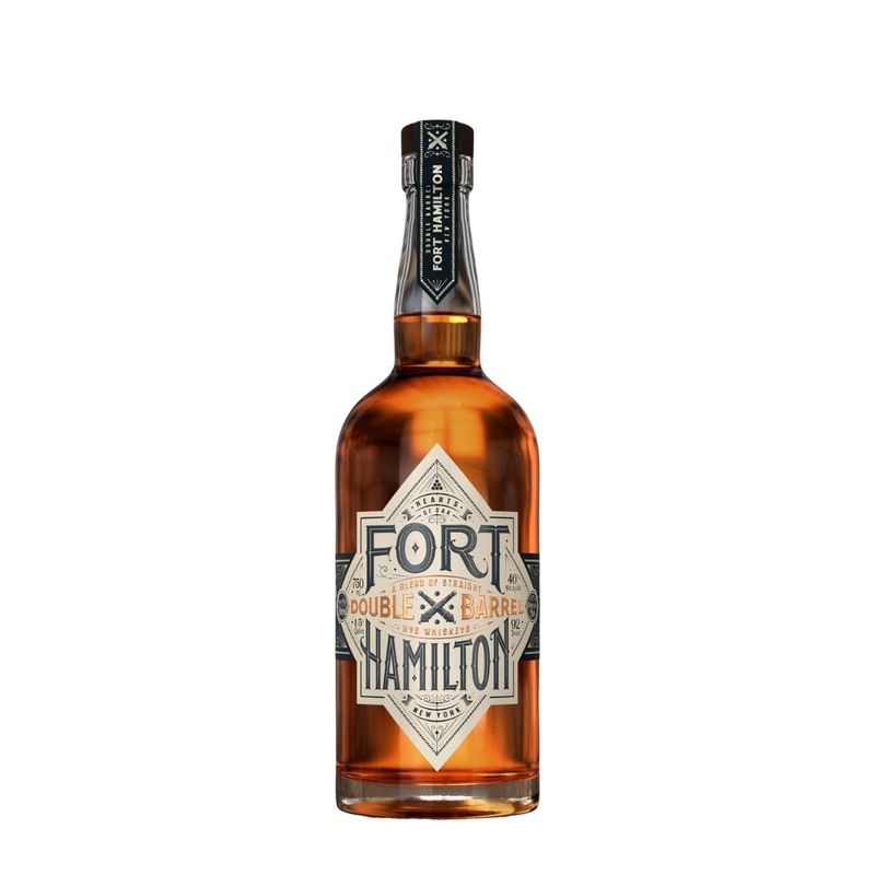 Fort Hamilton Double Barrel Rye Whiskey Blend 750mL