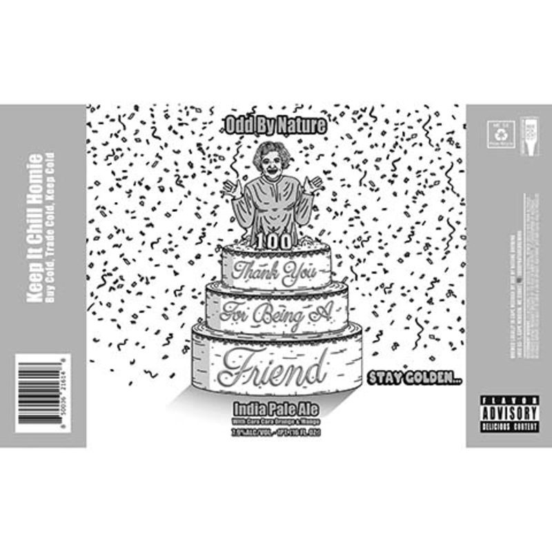 Odd By Nature Thank You For Being A Friend IPA 16OZ SINGLE CAN