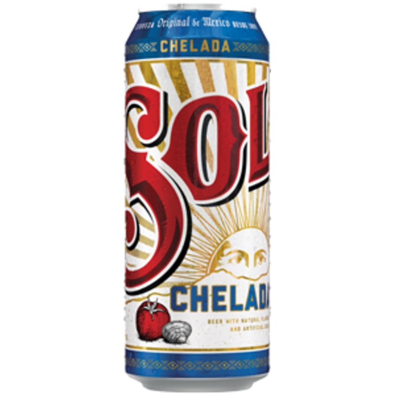 Sol Chelada 12 - 24oz Cans