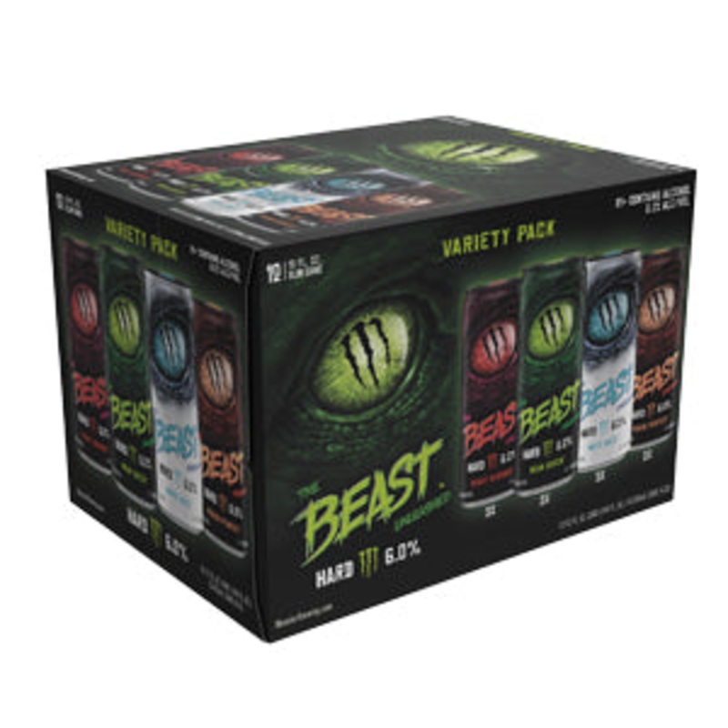 The Beast Unleashed Variety Pack 24 - 12oz Cans, 12 Pack