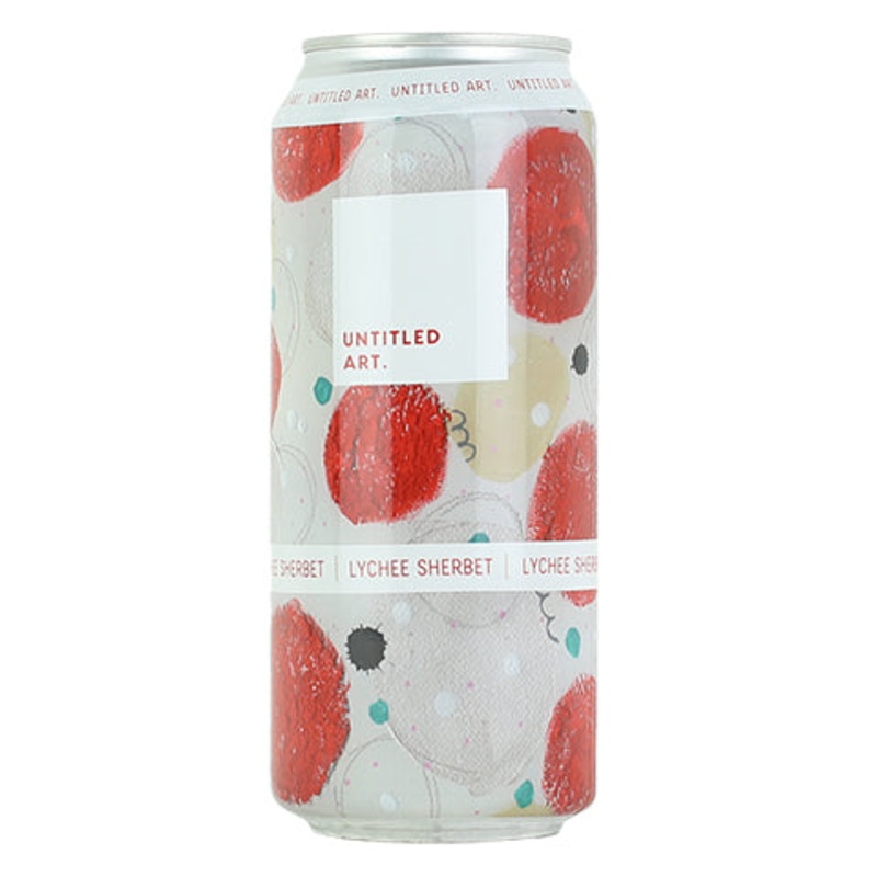 Untitled Art Lychee Sherbet (Non-Alcoholic) 16OZ SINGLE CAN