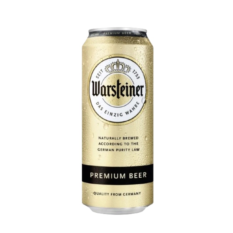 WARSTEINER PILSNER 500ML CAN @ Airdrie [1016443] 500 ml
