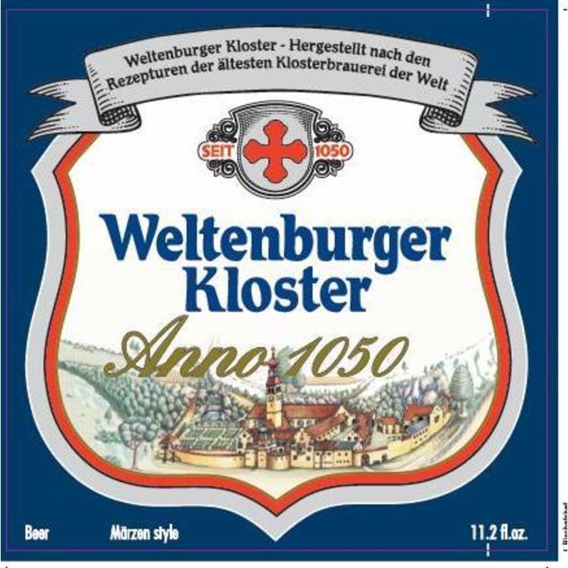 WELTENBURGER ANNO 1050 MARZEN 6/4PK CANS 16.9 oz (24)
