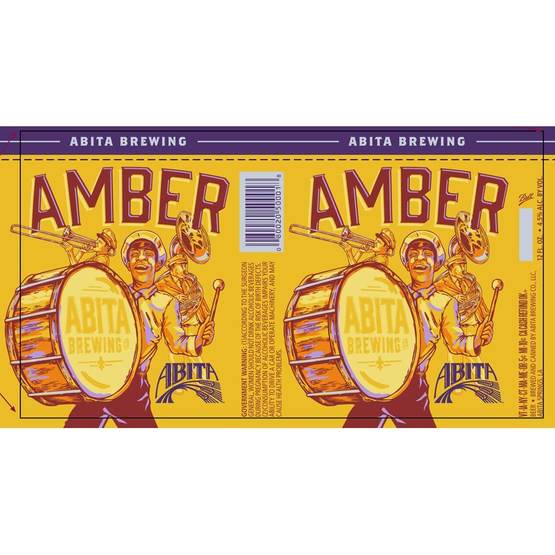 ABITA AMBER LAGER 4/6PK 12 oz (24 Pack)