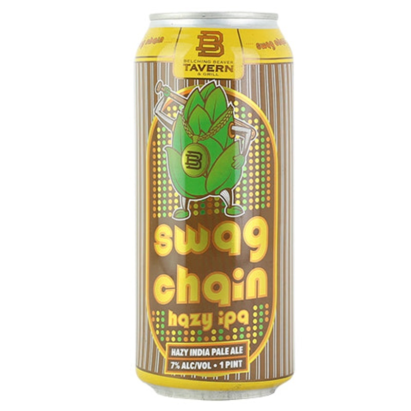 Belching Beaver Swag Chain Hazy IPA 16OZ SINGLE CAN