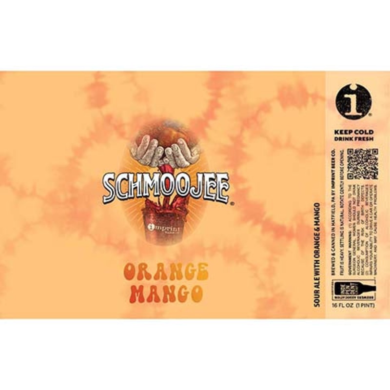 Imprint Schmoojee Orange Mango Sour Ale 16OZ SINGLE CAN