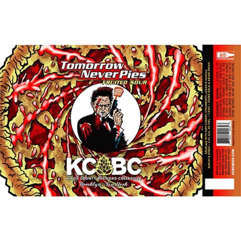 Kings County Brewers Collective Tomorrow Never Pies Fruited Sour 16OZ SINGLE CAN