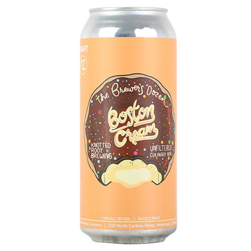Knotted Root The Brewer's Dozen Boston Cream IPA 16OZ SINGLE CAN