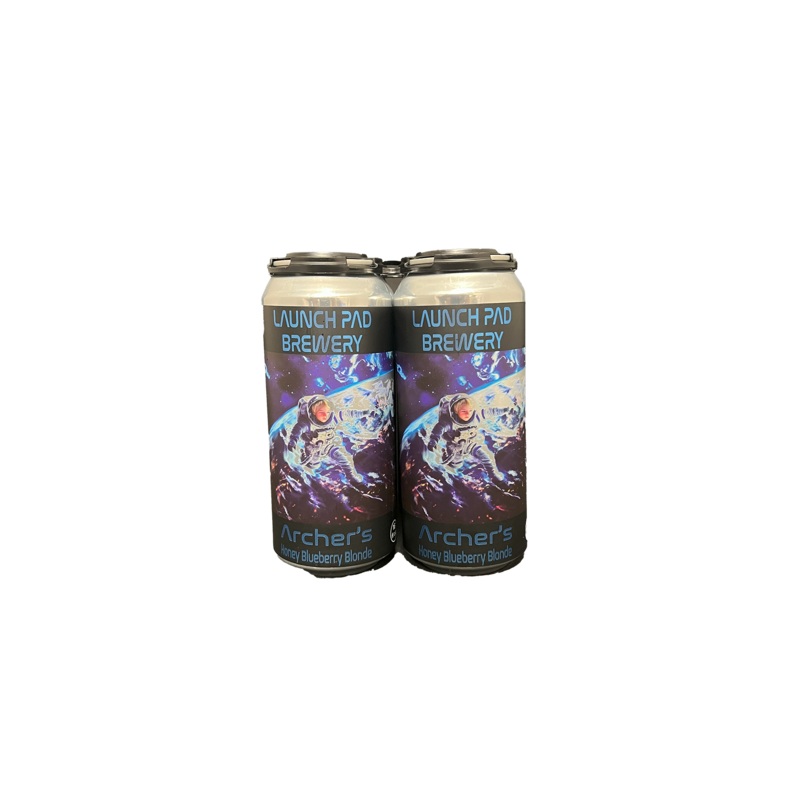 Launch Pad Archers Blueberry Blonde 4 Pack Cans