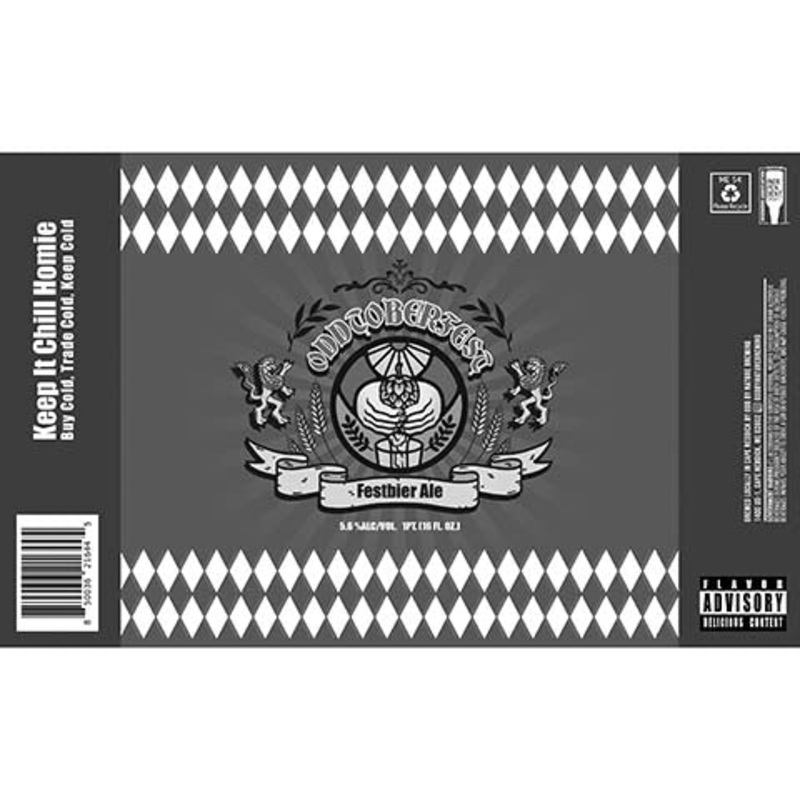 Odd By Nature Oddtoberfest Festbier Ale 16OZ SINGLE CAN