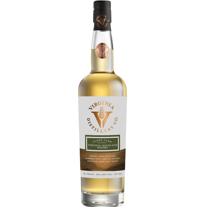 Virginia Whiskey Highland Cider Finish 750ML 750ml Bottle