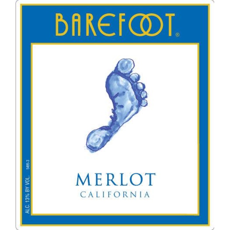 BAREFOOT MERLOT 750 mL