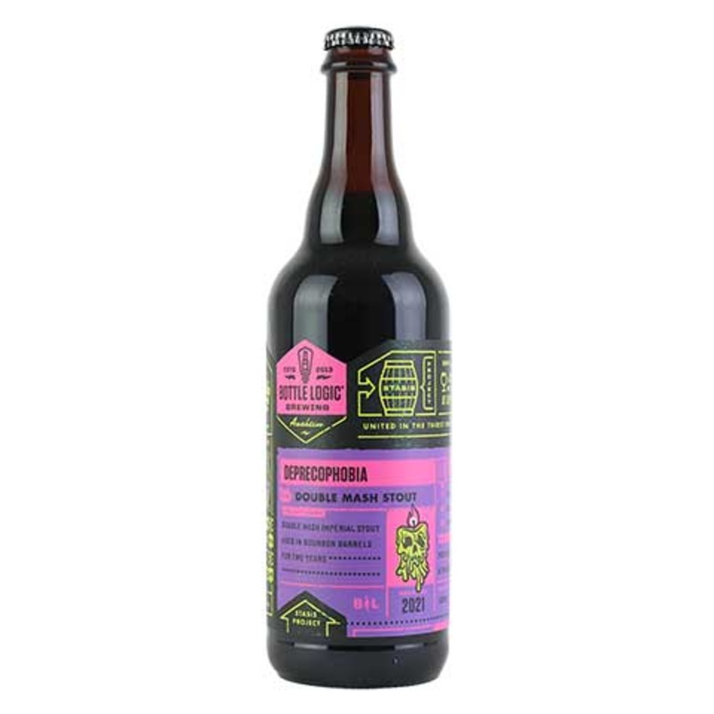 Bottle Logic/Voodoo Deprecophobia Double Mash Stout 500ML BTL