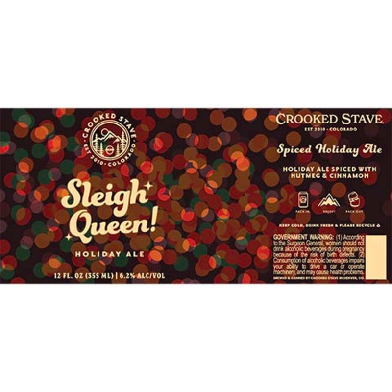 Crooked Stave Slay Queen! Holiday Ale 12OZ SINGLE CAN