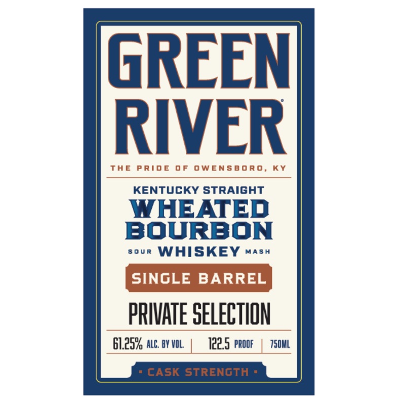 Green River Kentucky Straight Wheated Bourbon Single Barrel Private Selection