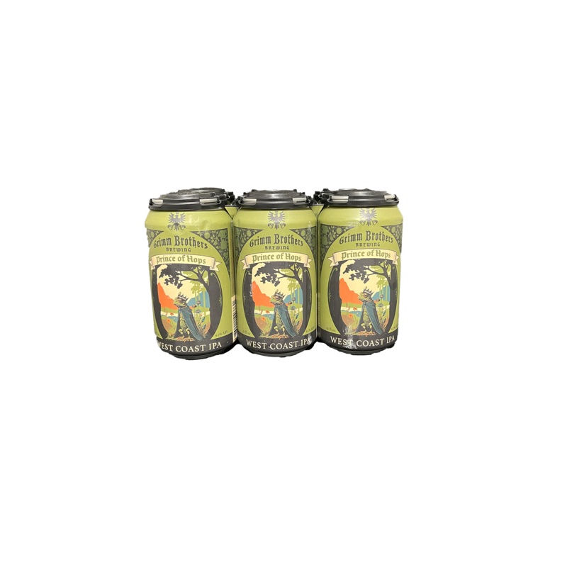 Grimm Brothers Prince Of Hops IPA 6 Pack Cans