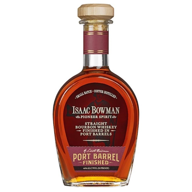 Isaac Bowman Port Barrel Finished Bourbon Whiskey