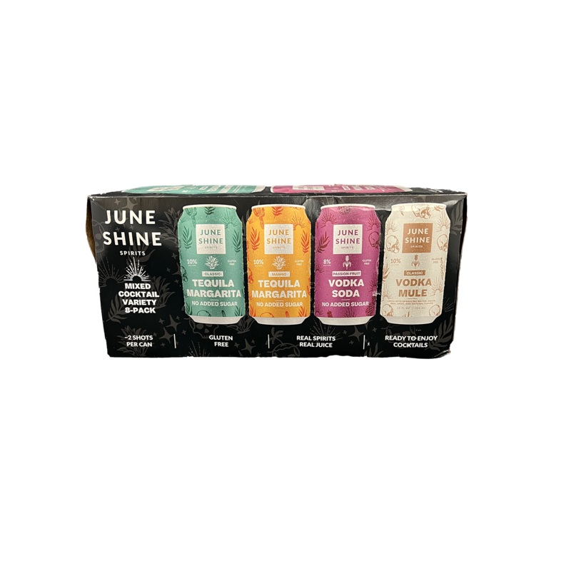 Juneshine Cocktail Variety 8 Pack Cans