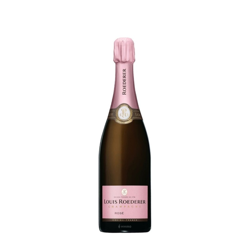 Louis Roederer Champagne Brut Rose Cristal 2013 W/ Gift Box 750mL