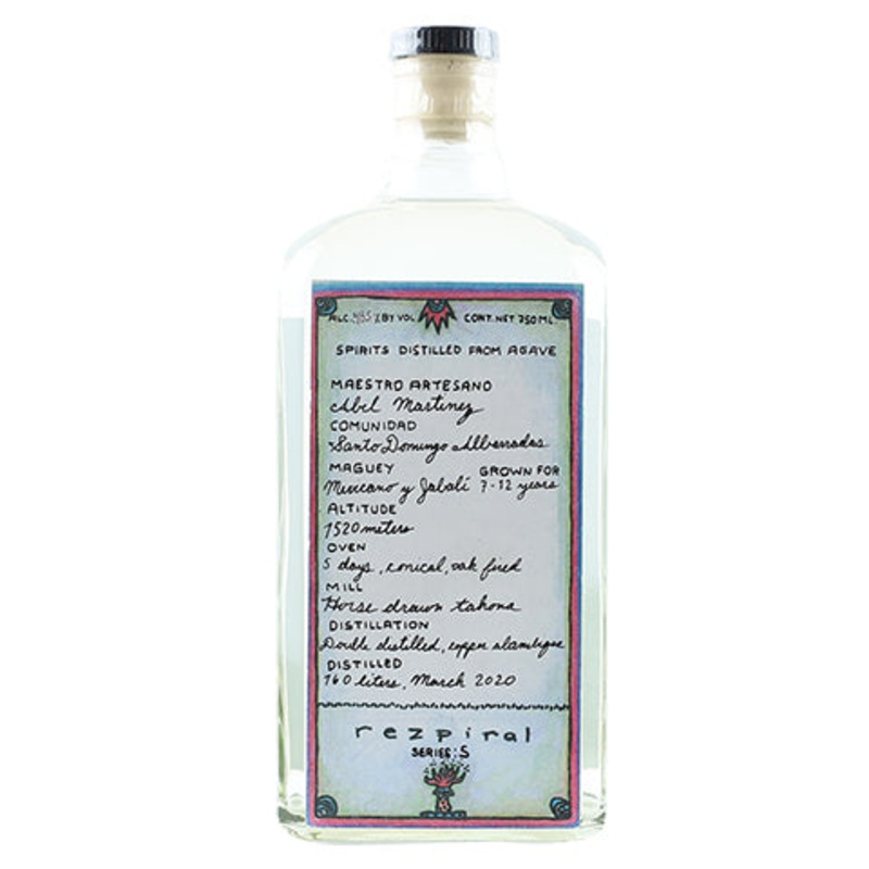 Rezpiral Abel Martinez Mexacanito Jabali Mezcal 750ML BTL