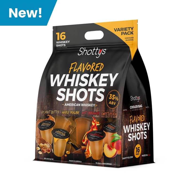 Shottys Whiskey Shots Variety Pack (16 shots)