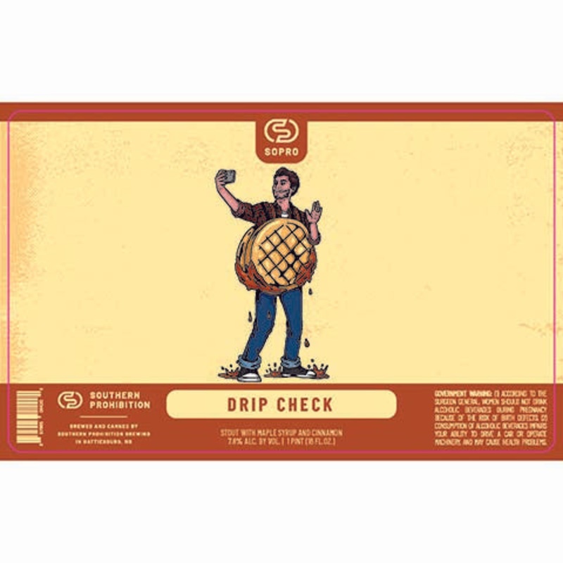 Southern Prohibition Drip Check Stout 16OZ SINGLE CAN