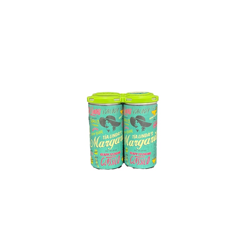 Tia Linda's Margarita 4 Pack Cans