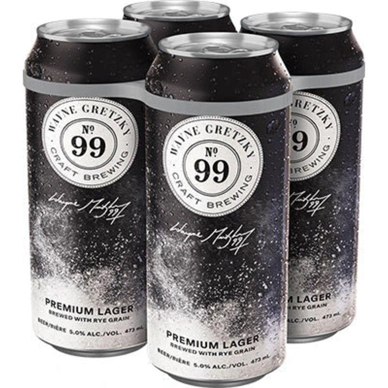 WAYNE GRETZKY PREMIUM LAGER 473ML 4PK CAN @ Emerald Hills [1023724] 1892 ml