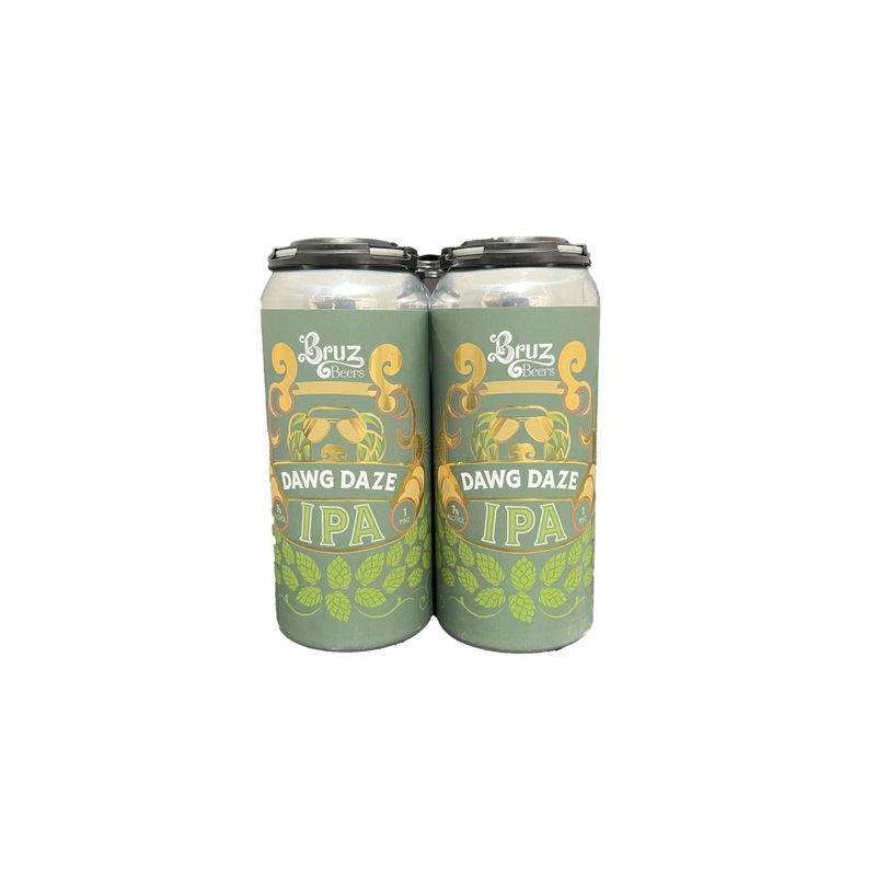 Bruz Dawg Daze IPA 4 Pack Cans